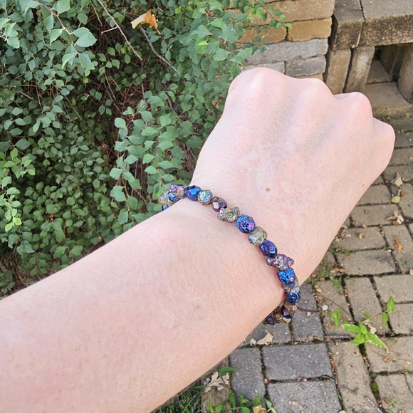 Hand Crafted Jewelry - Hand Crafted Multicolor Beaded Bracelet